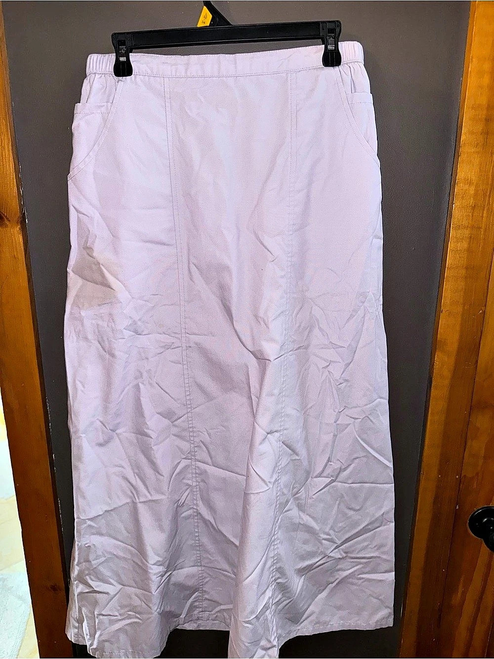Maxi scrub skirt